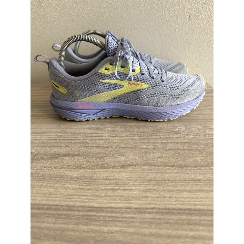 Brooks Revel 6 Womens Running Walking Shoes Purple Athletic Sneakers Size 9 B
